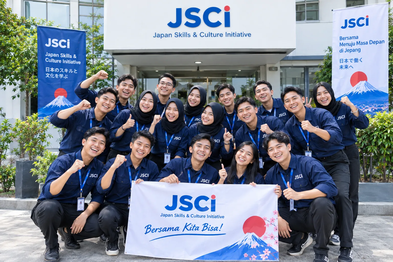Peserta JSCI berfoto bersama setelah mengikuti kegiatan pelatihan.
